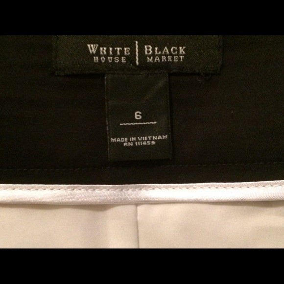 White|Black Size 6 Skirt - Picture 6 of 7